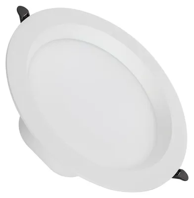 Produktbild von LED Downlight Einbaustrahler 24W Rund LUX CRI90 Ausschnitt Ø 200 mm IP44 No Flicker 2700K Warmweiß