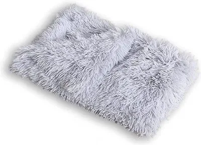 Produktbild von Doppelseitiger Plüschdecken für Hunde und Katzen - weiches Fleece - 78 x 54 cm