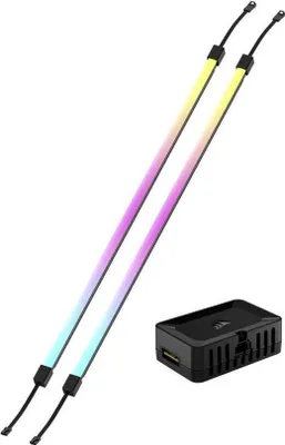 Produktbild von CORSAIR iCUE LINK LS350 Aurora RGB Light Strips 350-mm-Kit