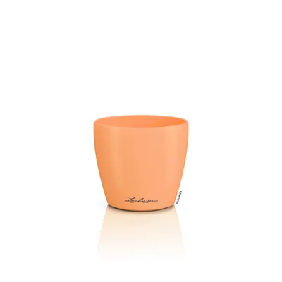 Produktbild von LECHUZA-Tischgefäß CLASSICO Color 10 DECO Papaya | matte Oberfläche | Ø 11 x 10 cm | 16664
