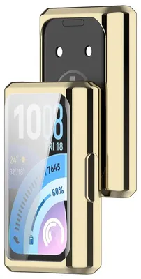 Produktbild von Schutzhülle für Huawei Band 11 Pro, Bizon Case Watch Felipe, Golden