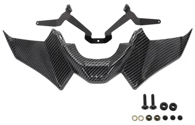 Imagen del producto de Solidchoice - Spoilers delanteros. Mejora la aerodinámica. Modelo: MT07 Sport. Fabricado en plástico ABS. Diseño elegante. Protección contra arañazos. Durabilidad. Spoilers para motocicletas