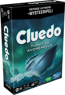 Productafbeelding van Cluedo bordspel, ontsnappingsspel, rampenscenario (in de Finse taal)