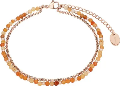Produktbild von S.Oliver Damen Armband mit Aventurin 2037979 IP Rose