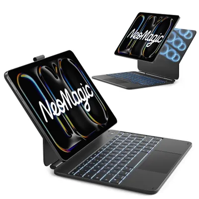 Produktbild von inateck Keyboard iPad 13" QWERTZ black [KB903-13P_black]