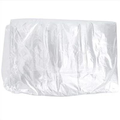 Imagen del producto de 50 bolsas protectoras transparentes y resistentes para productos químicos, con cierre hermético, ideales para paquetes, ropa y armarios (60 x 120 cm)
