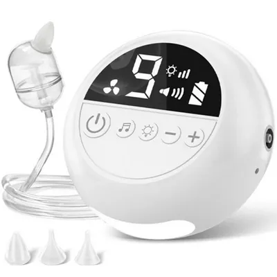 Produktbild von Elektrischer Nasensauger für Babys mit integrierter Musik und Nachtlicht wiederaufladbarer Nasensauger für Säuglinge und Kleinkinder