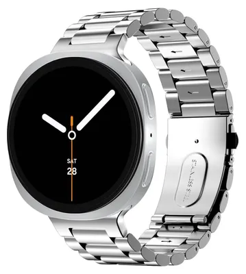 Immagine prodotto di Bracciale in metallo compatibile con Samsung Galaxy Watch 9/8, modelli da 40/44mm e Classic