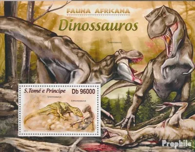 Produktbild von Briefmarken Sao Tome e Principe 2013 Mi Block 876 (kompl. Ausgabe) postfrisch Dinosaurier