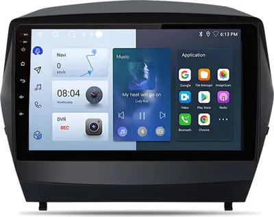 Zdjęcie produktu dla 1+32G carplay Autoradio Für Hyundai ix35 Tucson 2009-2015 Android12 2Din GPS navi WiFi DSP DAB+