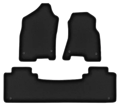 Immagine prodotto di Tappetini in moquette per Dodge RAM 1500 2019-2024 (Quad cab) – set 4 pezzi, neri, su misura – Wielganizator DURBAN