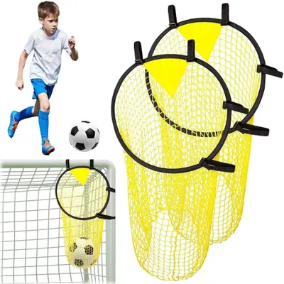 Image de Cage de football filet de but d'entraînement - 45 x 90 cm - Léger - Précision de tir