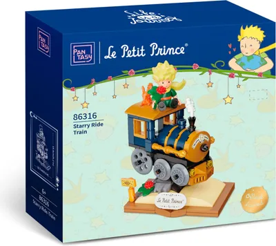 Obrázek produktu pro Pantasy Le Petit Prince Starry Ride Train, Sběratelská soška, Kniha