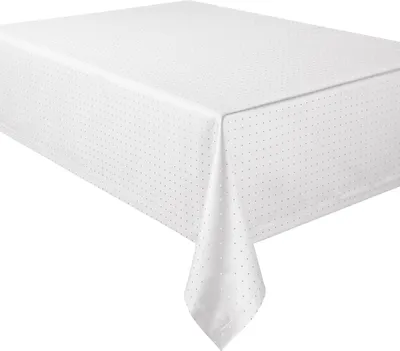 Produktbild von Curt Bauer Damast-Tischtuch Petito 3815 Farbe weiss Größe 50x160