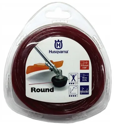 Zdjęcie produktu dla Żyłka Linka Tnąca Do Kos Spalinowych Husqvarna Round 3.0mm 10M ORYGINALNA!