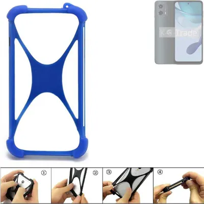 Produktbild von K-S-Trade Handy Hülle kompatibel mit Motorola Moto G 5G (2023) Silikon Schutzhülle Cover Case Bumper Silikoncase TPU Softcase Schutz Hülle