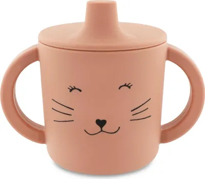 Produktbild von Trixie Silikontasse mit Trinkschnabel - mrs. Katze