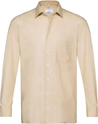 Produktbild von GREIFF Herren Hemd Regular Fit 1/1 Arm 6665-1120-37 Gr. 39/40 beige