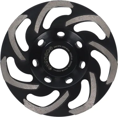 Produktbild von PRODIAMANT Diamantschleiftopf Beton 125mm für Beton, Mauerwerk, Stein ST10