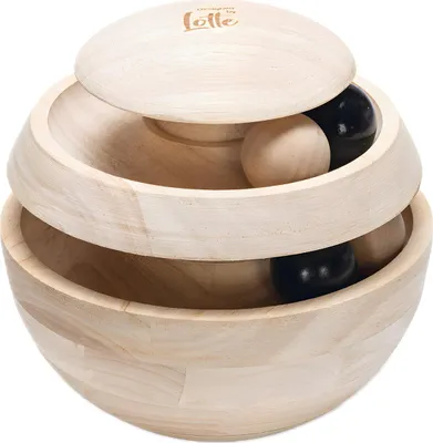 Produktbild von Designed by Lotte Katzenspielzeug Neya braun aus Holz