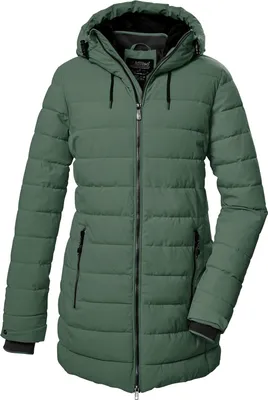 Produktbild von KOW 55 Women Quilted Parka grüngrau (00738) 44