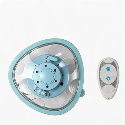 Produktbild von LED Poolbrunnen mit RGB Beleuchtung, kabellose Schwimmfontäne 3600mAh Akku, 25m Fernbedienung für Pool Teich Whirlpool