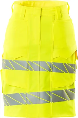 Produktbild von MASCOT 19244-711-17-C36, Rock, Frau, Gelb, C36, 780 mm, Elasthan, Polyester