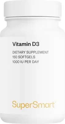 Immagine prodotto di SuperSmart Vitamin D3 1000 UI Dietary Supplement - 150 Softgels