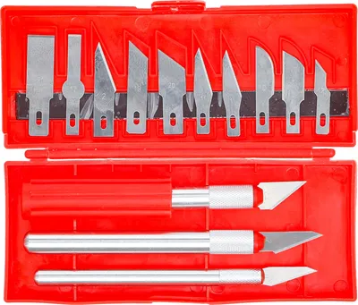 Produktbild von KRAFTMANN 50613 Bastlermesser-Satz 16-tlg.