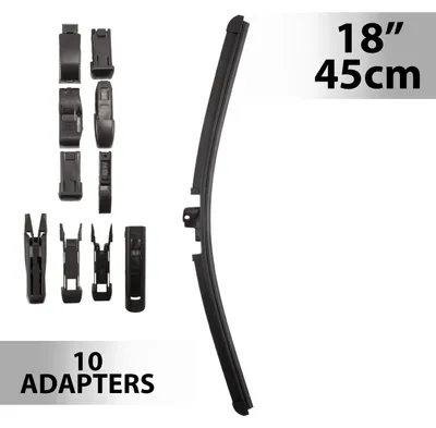 Obrázok produktu pre Stierač 18"/45 cm - s 10 adaptérmi
