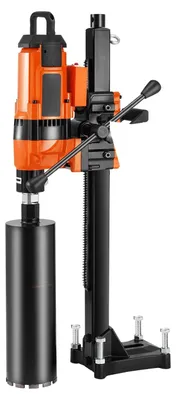 Imagen del producto de Máquina de perforación de hormigón - Taladro de núcleo profesional - Motor de 3500W - Diámetro del agujero de perforación de 300 mm