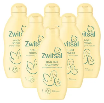 Produktbild von 6x Zwitsal Shampoo Anti Klit 200 ml