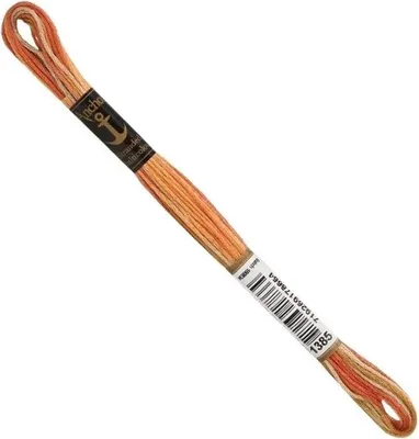 Obrázok produktu pre Anchor Stranded Bavlna Multicolor 1385 8 m Vyšívacia priadza