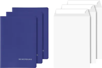 Produktbild von BRUNNEN Bewerbungs-Set blau 1020135