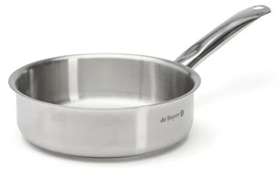 Image de Sauteuse 24cm inox sans couvercle - De Buyer - 3502.24 - prim'appety