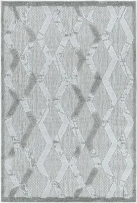 Produktbild von Outdoor Teppich Beatrice Läufer, Farbe: Grau, Größe:80x250 cm