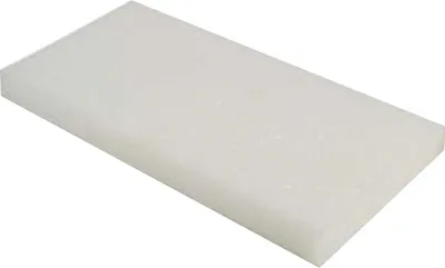 Produktbild von Kaltschaumbelag 280 x 140 x 30 mm, feinporig, weiss