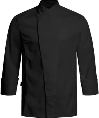 Produktbild von Greiff GASTRO MODA Cuisine Herren Premium-Kochjacke Schwarz M