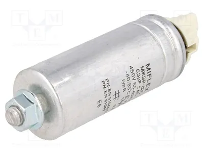 Produktbild von 1x Kondensator: Entladungslen 4% 5,3uF 450VAC Ø31x76mm I140X553I-D00 Kondensator