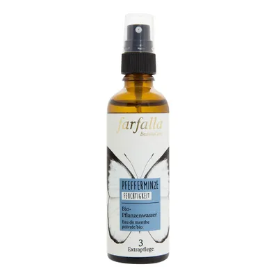 Produktbild von Farfalla Pfefferminze, Bio-Pflanzenwasser, Feuchtigkeit 75ml