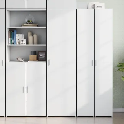 Produktbild von vidaXL Highboard Weiß 50x42,5x185 cm Holzwerkstoff
