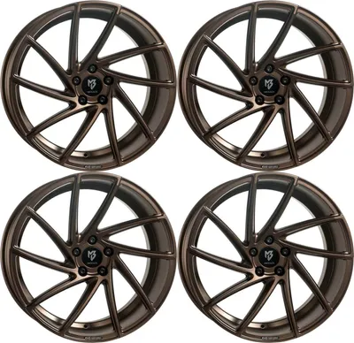 Obrázok produktu pre MB Design Rims KV2 8.5Jx19 ET 43 5x114,3 Bronze 4-KV28519435C1-BZ1 kompatibilný s Hyundai i30 i40 Kona E Kona Kona N Sonata