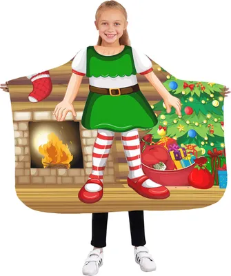 Productafbeelding van Kinderkapsalonjas, 85x110 cm, merk Elfin, kapsalonjas, geschikt voor kapperszalen, kleurrijk, motief [111]