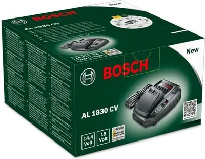 Obrázok produktu pre Bosch AL 1830 CV, Nabíjačka batérií, Bosch, Čierna, Lithium-ion (Li-ion), 18 V, 0 - 45 °C
