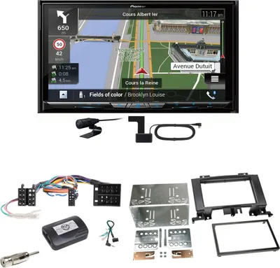 Produktbild von Pioneer AVIC-Z930DAB Navigation MP3 Einbauset für Mercedes Sprinter W906 Crafter