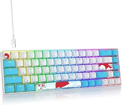Obrázek produktu pro Mechanická herní klávesnice 60 % – červená