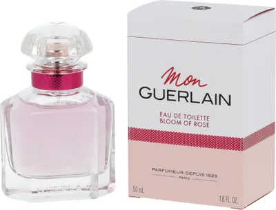 Obrázok produktu pre Guerlain Mon Bloom Of Rose, Ženy, 50 ml, Nádoba na jedno použitie, Jazmín, Levanduľa, Neroli, Ruže, Vanilka, Sprej, Alcohol, parfum (fragrance), aqua (water), limonene, ethylhexyl methoxycinnamate,...