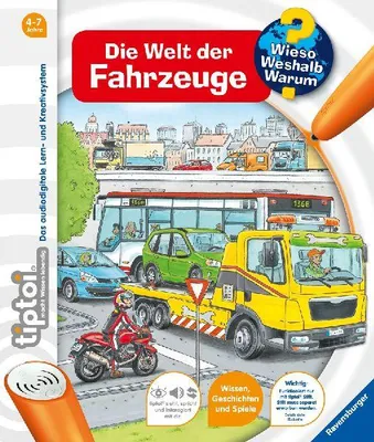 Produktbild von Ravensburger tiptoi® Buch Wieso? Weshalb? Warum? Bd. 12, Die Welt der Fahrzeuge
