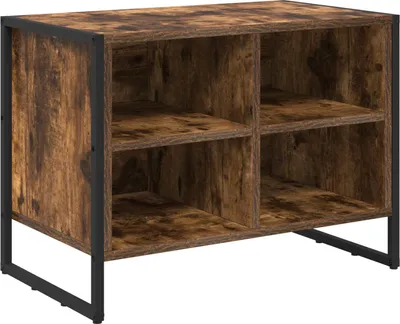 Obrázek produktu pro Skříň na obuv Kouřový dub 60 x 35 x 44 cm kompozitní dřevo