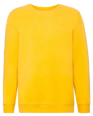 Image de Fruit of the Loom - Sweat-shirt pour enfants, modèle "Premium", manches raglan, référence FK2320 (taille 140-146), couleur : jaune (similaire au jaune tournesol)